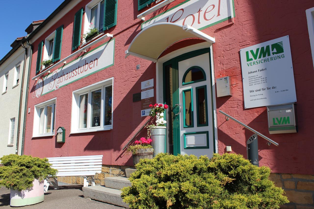 Rathausstuben Hotel Wackersdorf Exterior photo